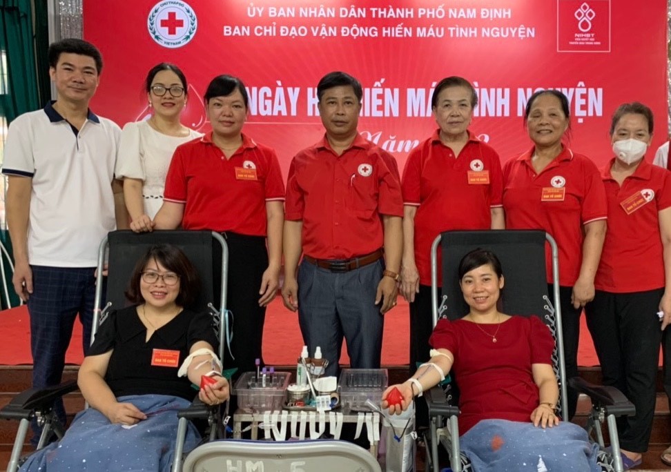 Nam Đinh: Tiếp nhận hơn 1.000 đơn vị máu