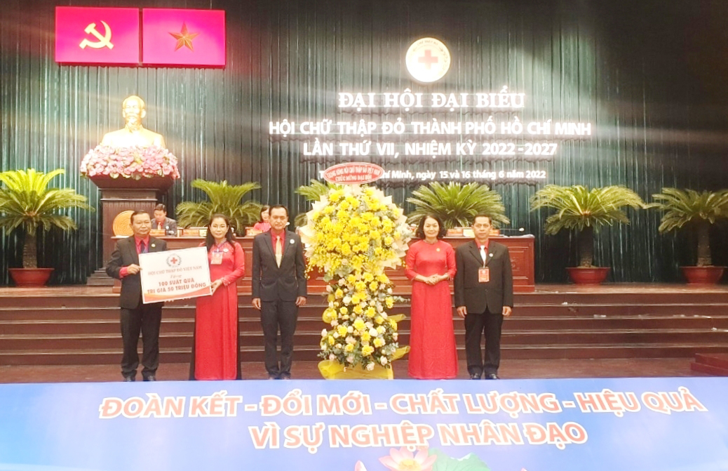 Đại hội đại biểu Hội Chữ thập đỏ TP. Hồ Chí Minh lần thứ VII, nhiệm kỳ 2022 – 2027