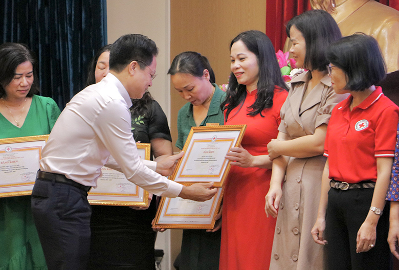 TP. Hà Nội: Tổng kết công tác Chữ thập đỏ trường học năm học 2021-2022