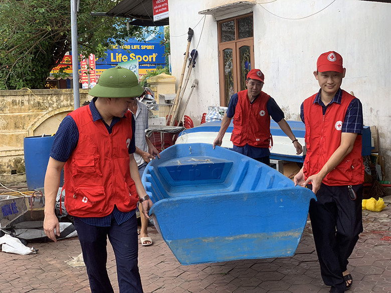 Trung ương Hội Chữ thập đỏ Việt Nam: Khẩn trương triển khai ứng phó với bão Noru