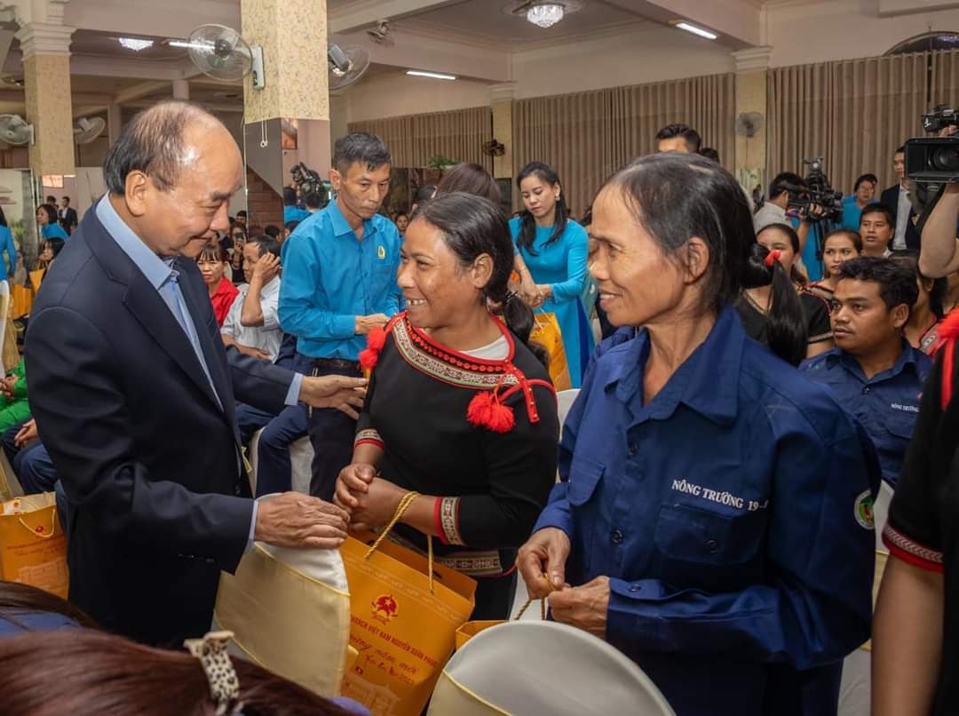 Chủ tịch nước Nguyễn Xuân Phúc thăm, chúc Tết tại tỉnh Đắk Lắk