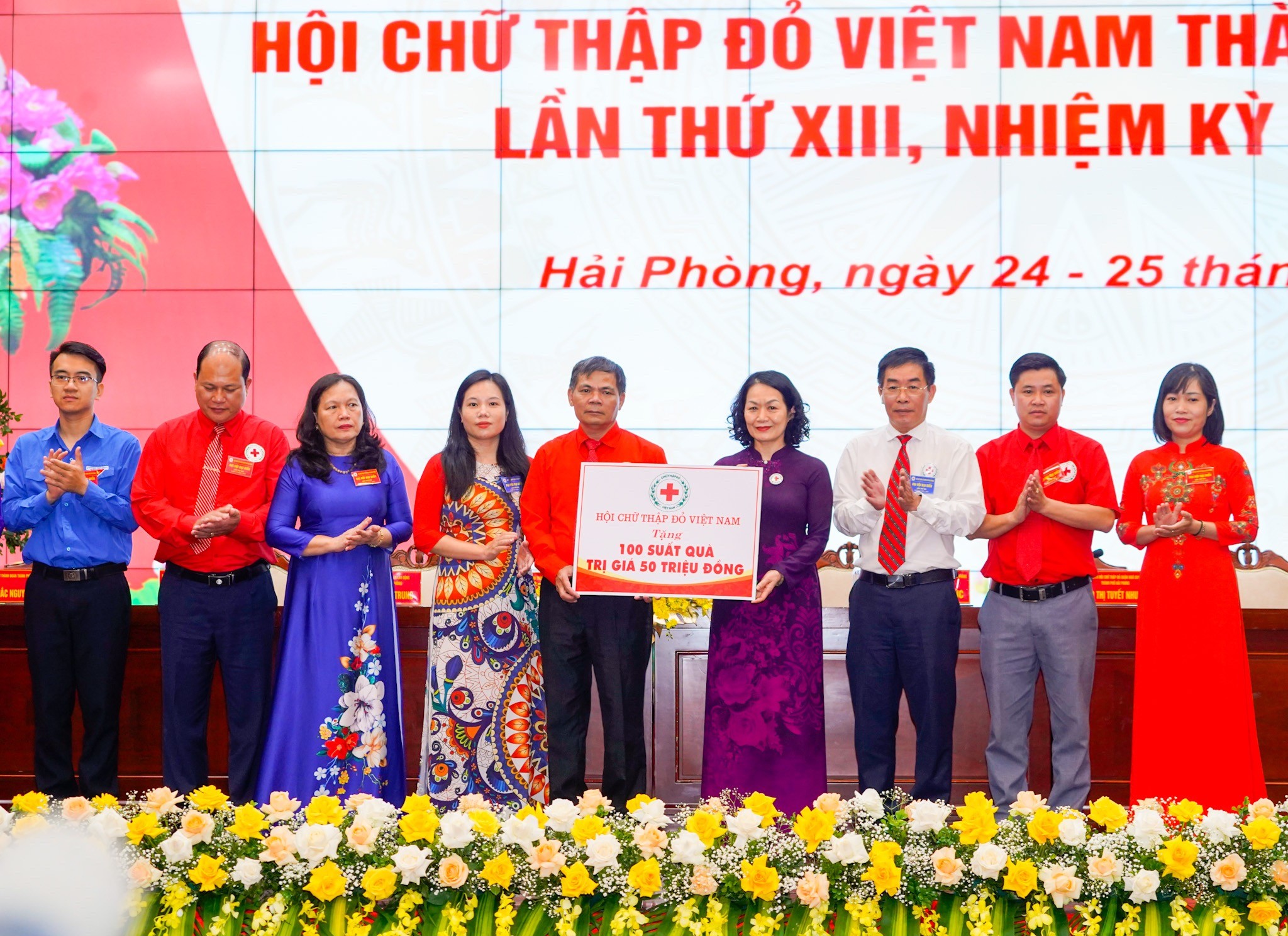 Đại hội Đại biểu Hội Chữ thập đỏ Việt Nam thành phố Hải Phòng lần thứ XIII, nhiệm kỳ 2022-2027