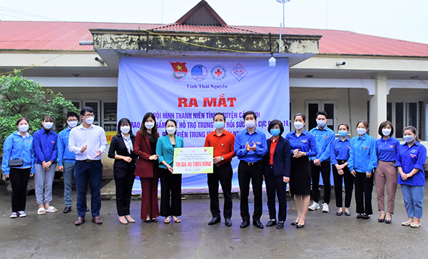 Thái Nguyên: Ra mắt Đội hình thanh niên tình nguyện hỗ trợ chống dịch