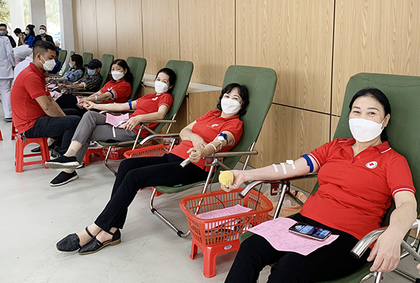 Quảng Ninh: Tiếp nhận được 4.765 đơn vị máu trong 3 tháng đầu năm 2022