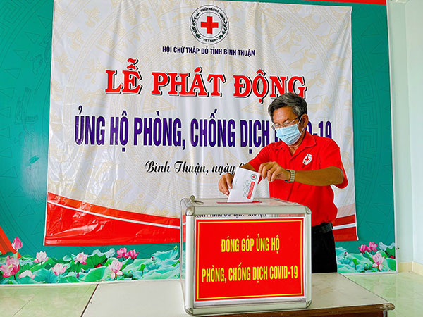 Bình Thuận: Phát động ủng hộ phòng chống dịch bệnh Covid-19 