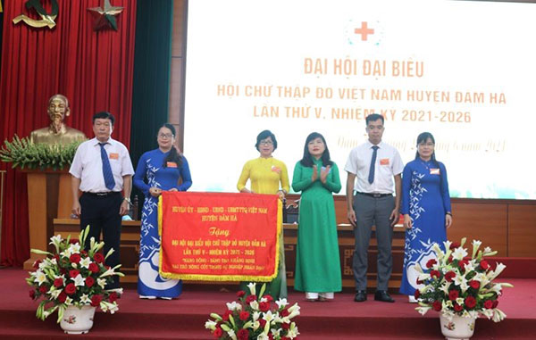 Quảng Ninh: Hội Chữ thập đỏ huyện Đầm Hà tổ chức thành công Đại hội đại biểu lần thứ V