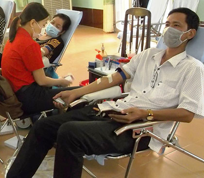 Vĩnh Long: Huyện Trà Ôn 4 tháng vận động được 1128 đơn vị máu 