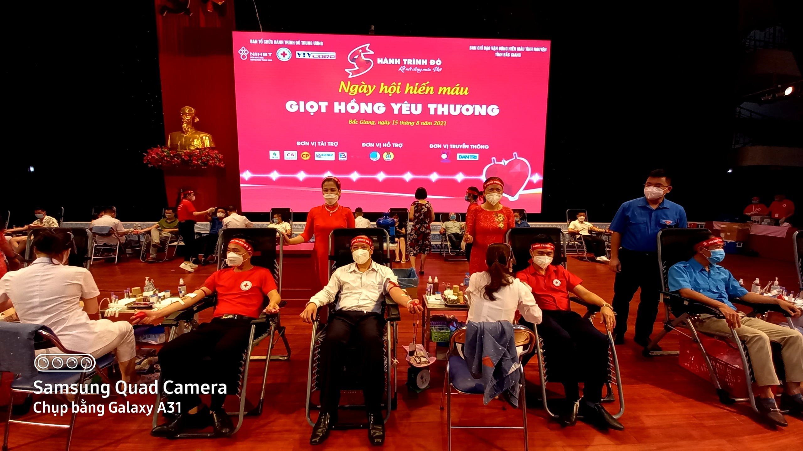 Bắc Giang: Ngày hội hiến máu giọt hồng yêu thương