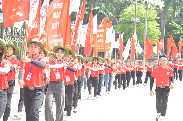 Thái Nguyên: Ngàn trái tim hồng đón “Hành trình Đỏ” năm 2022
