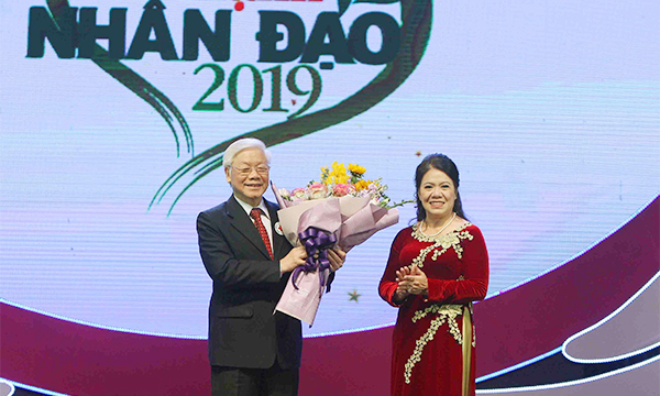 Tổng Bí thư, Chủ tịch nước Nguyễn Phú Trọng gửi Thư chúc mừng Ðại hội thi đua yêu nước Hội Chữ thập đỏ Việt Nam lần thứ V