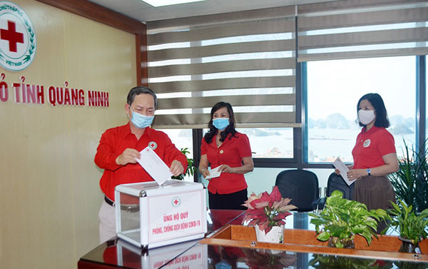 Quảng Ninh: Phát động đợt cao điểm quyên góp ủng hộ người dân ứng phó với dịch bệnh Covid-19