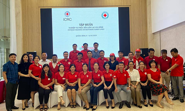Hội Chữ thập đỏ Việt Nam: Tập huấn nghiệp vụ công tác phục hồi liên lạc gia đình tại Quảng Bình