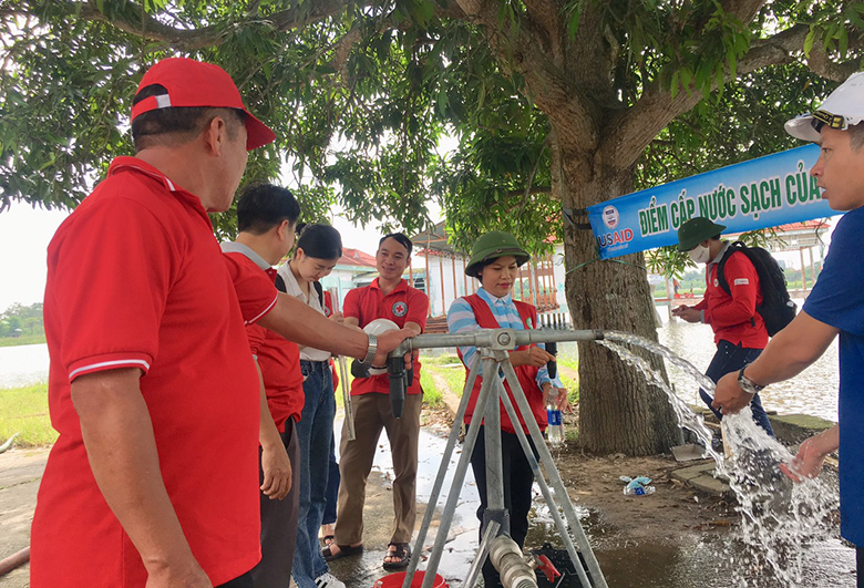 Nghệ An: Truyền thông nước sạch vệ sinh trong tình huống khẩn cấp