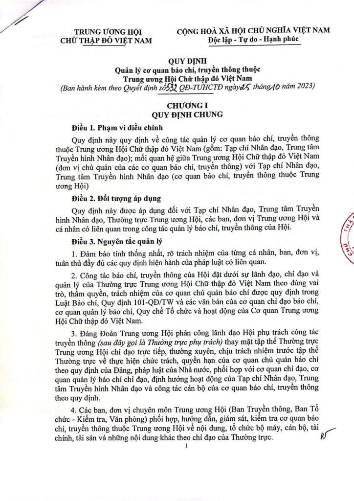 HỘI CHỮ THẬP ĐỎ VIỆT NAM